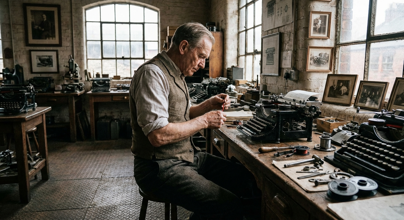 The Haldane & Webb workshop on Cartwright Lane