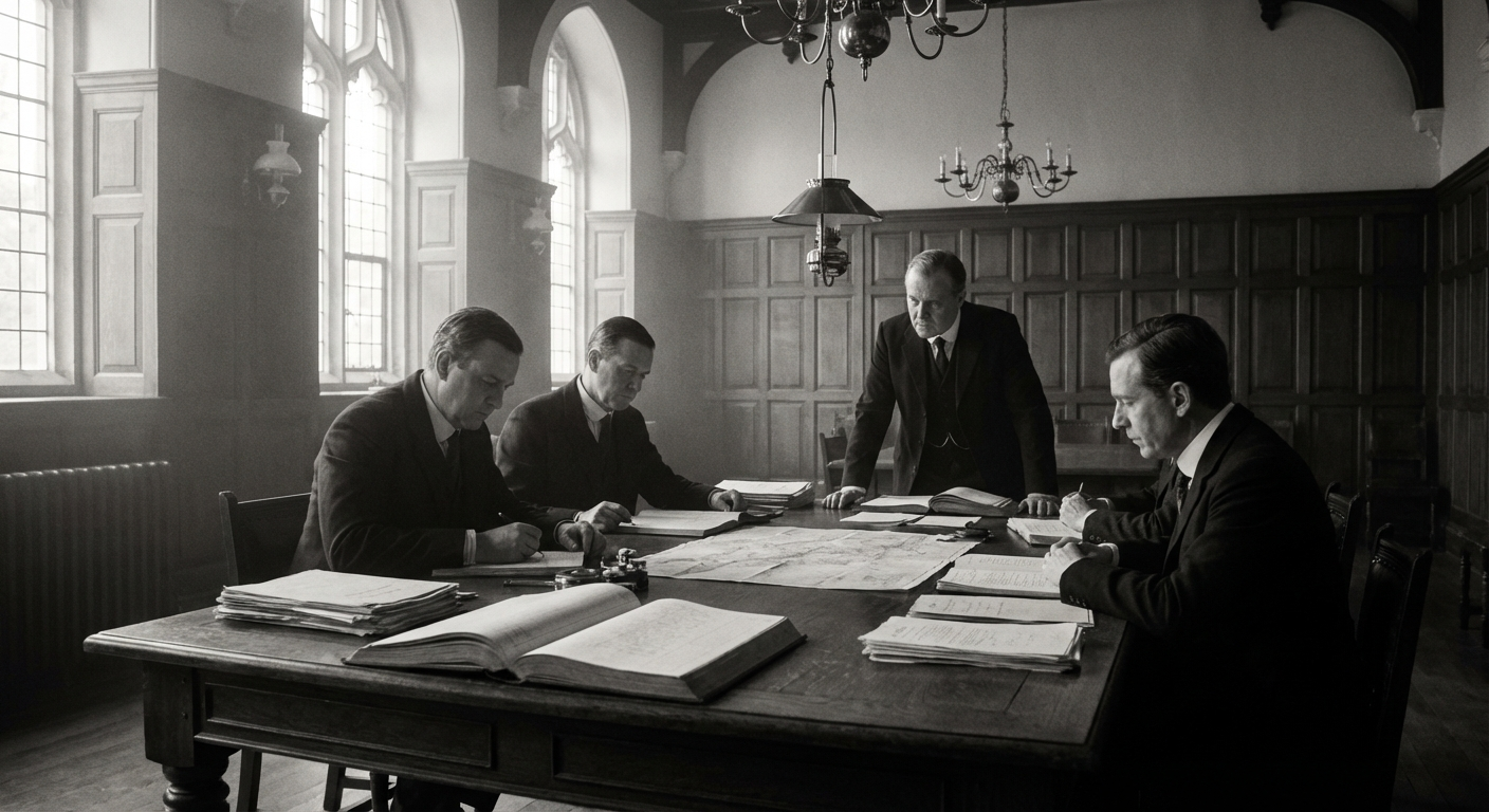 Guild Hall's upper chamber, where the Spice Crisis Committee convened its first session Monday morning