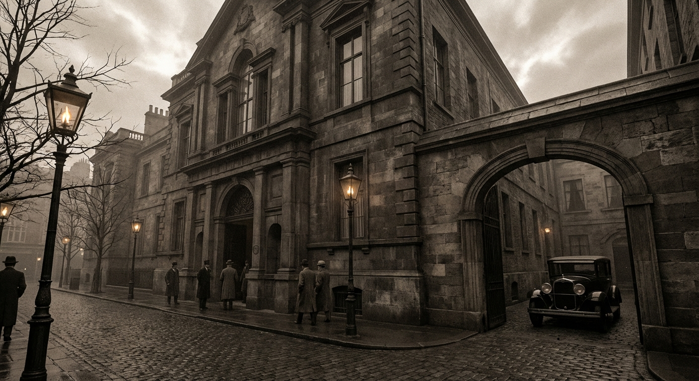 The Thessarine consulate on Ashbury Lane, where Count Soren arrived unannounced on Wednesday morning
