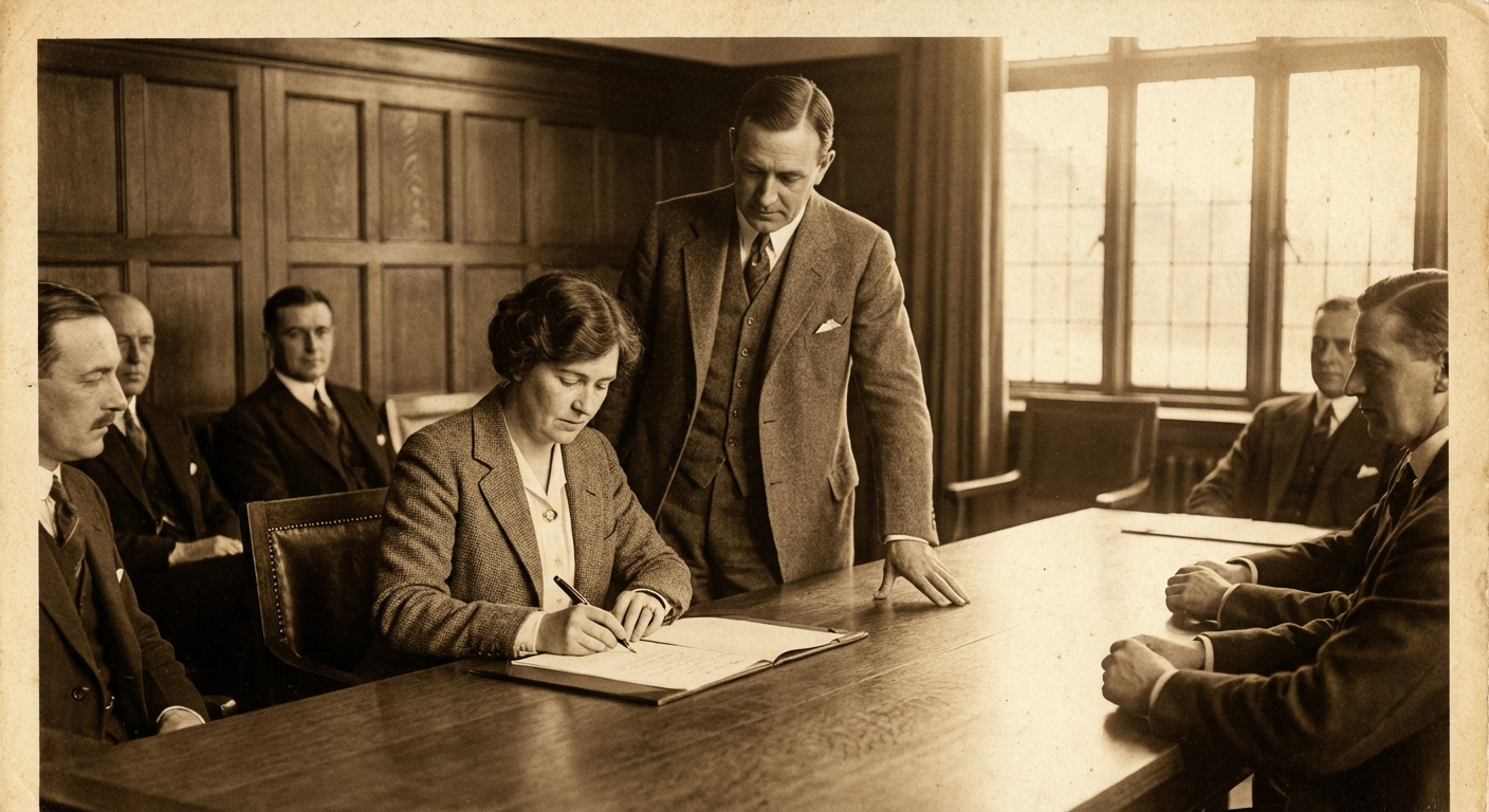 Phillipa Corbett signs her contract extension in the Bridgewater Stadium boardroom on Monday morning.