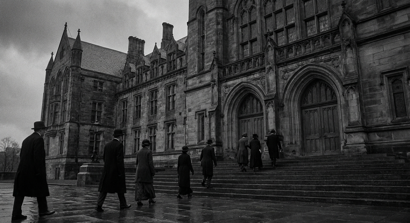 The Municipal Tribunal on Grayling Street, where the Ashcroft tax appeal was heard on Tuesday morning.