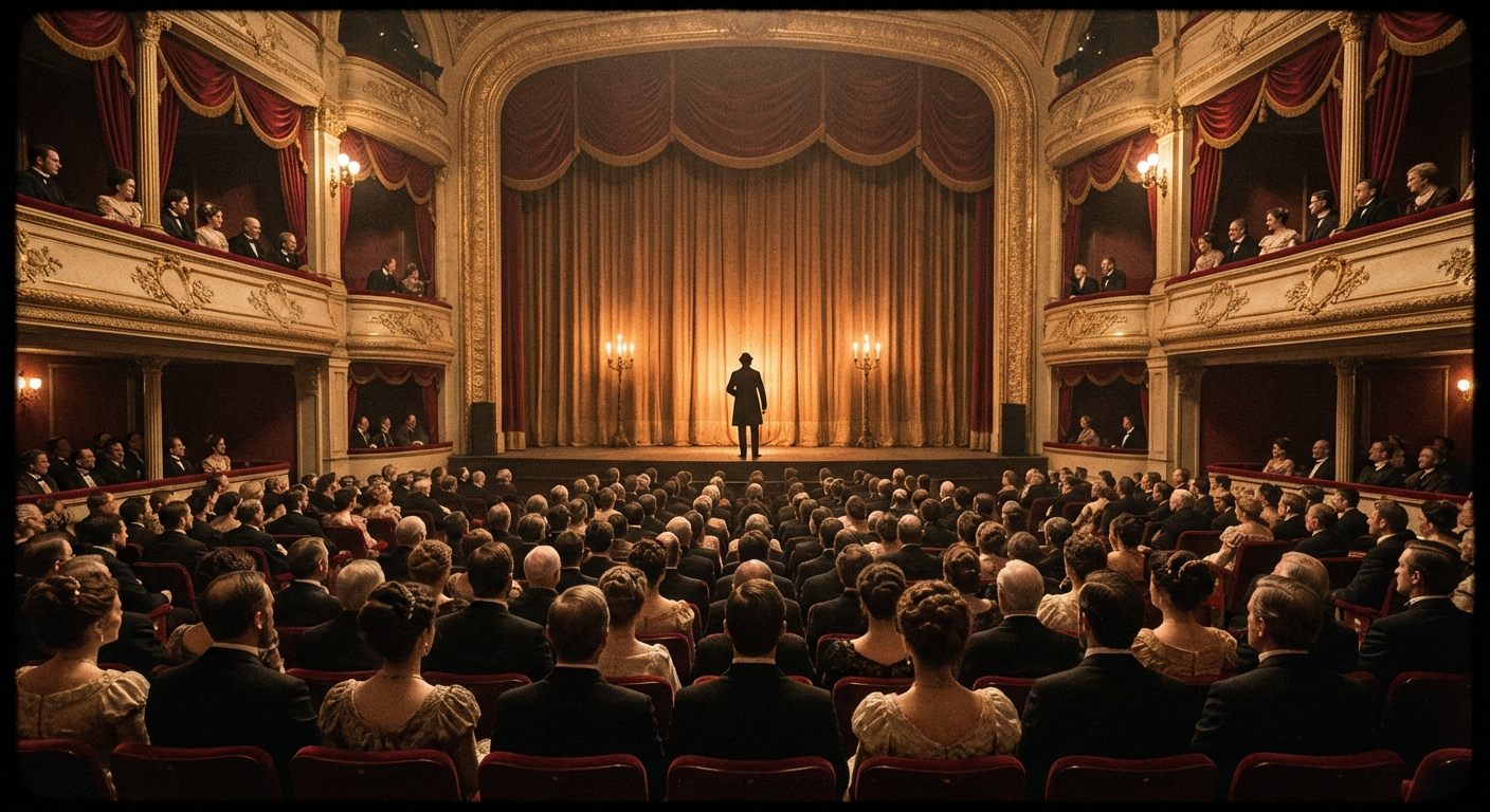 The Bellvue Theatre on Marchmont Street, Saturday evening