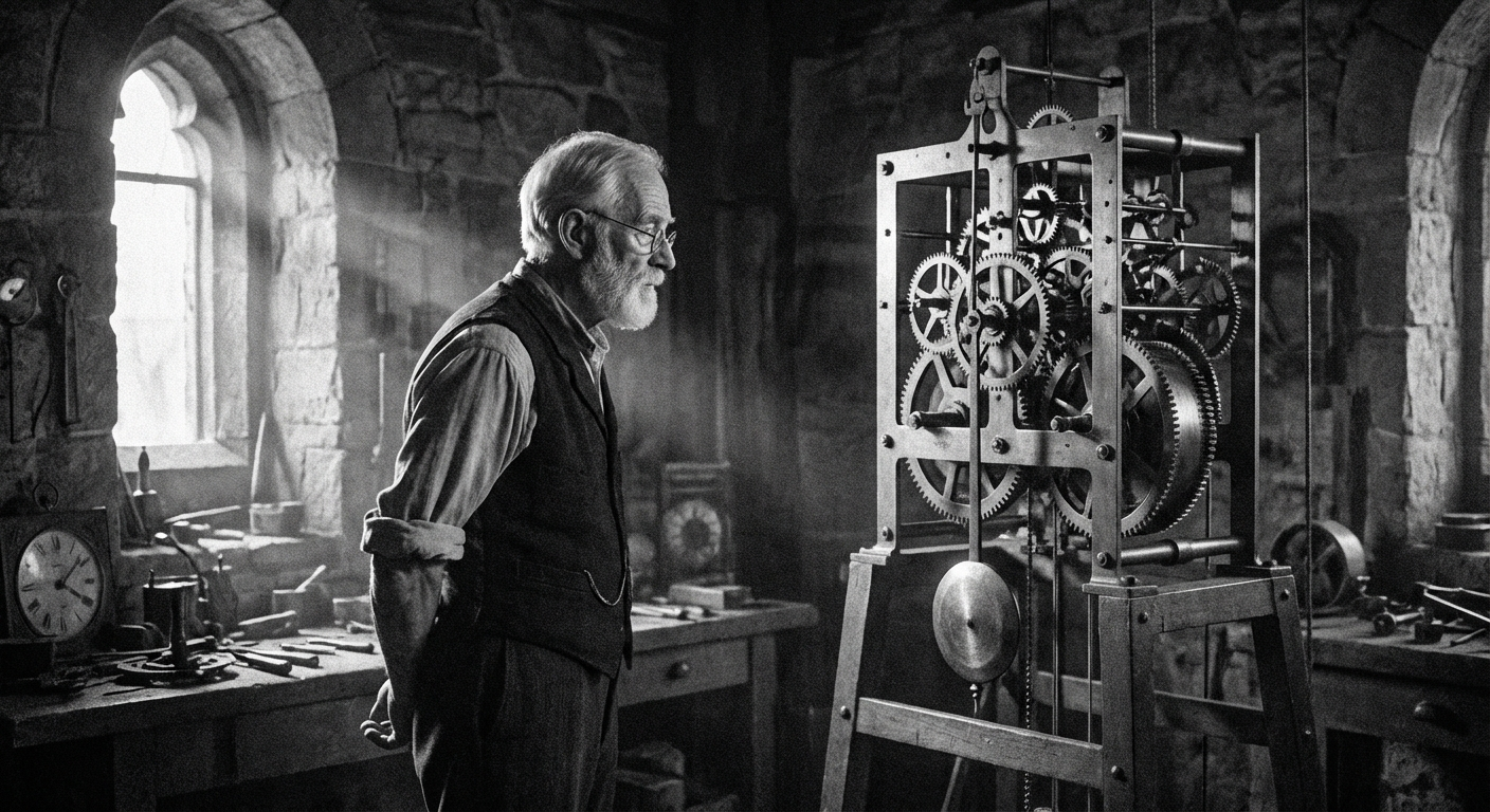 The Municipal Chamber clock, running again
