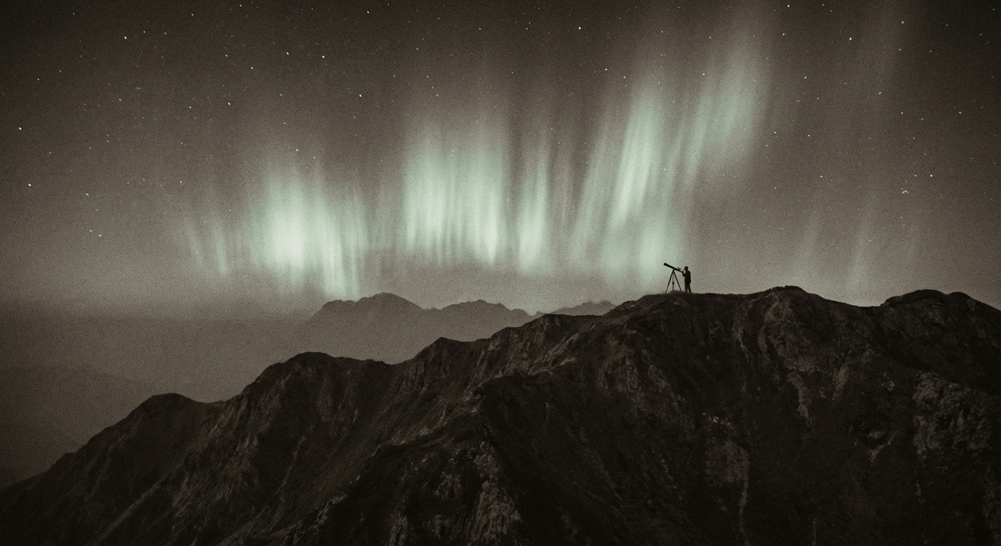 The Greymoor glow, now in its thirty-second consecutive night