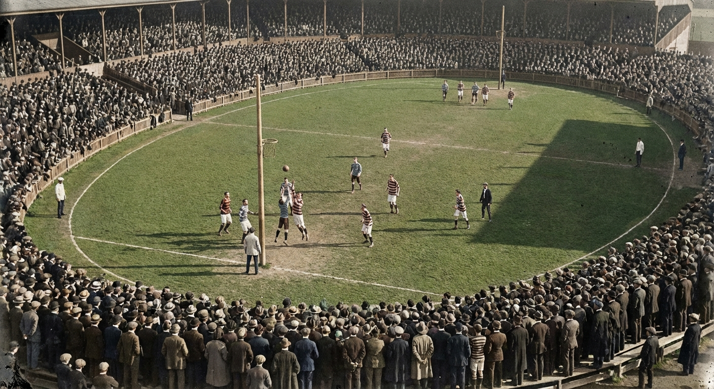 Ashwick Oval, where Saturday's title-deciding clash between the Stoneflies and Caravel Harriers will take place before a sold-out crowd of 14,000.