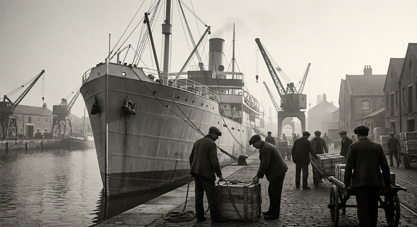 The Stellara at Berth 7, early Saturday morning